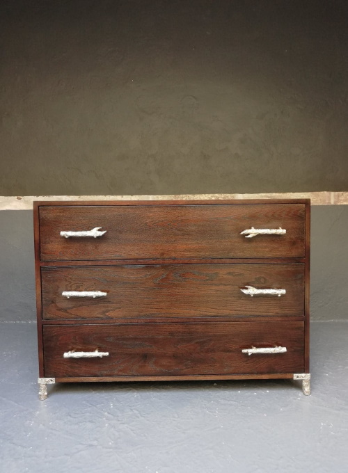 Hunting Brown 3 Drawer